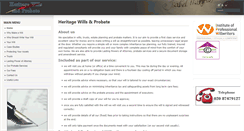 Desktop Screenshot of heritagelegal.co.uk